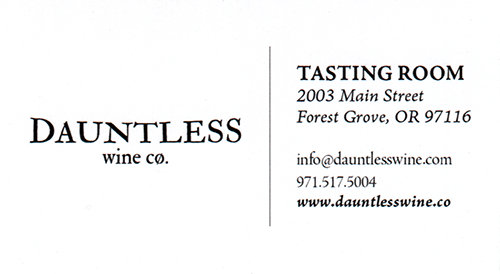 Dauntless Wine Co 2